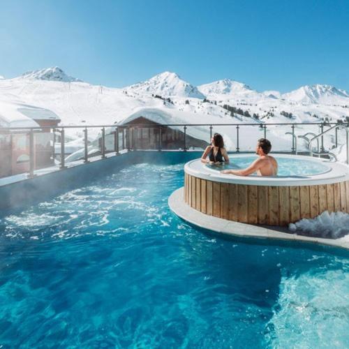 Apartamento Duplex 6P A Belle-Plagne La Plagne Exterior foto